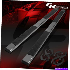 Nerf Bar �y�A5 �X�e�����X�X�e�b�v�o�[�����j���O�{�[�h2007-2019�V�G��/�V���o�[�h�N���[�L���u PAIR 5 STAINLESS STEP BAR RUNNING BOARD FOR 2007-2019 SIERRA/SILVERADO CREW CAB�y���s�A���i�z