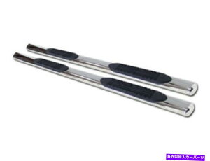 Nerf Bar GSP 4 "楕円形のクロムサイドステップナーフバーランニングボード99-16 F250スーパー/拡張 GSP 4" Oval Chrome Side Step Nerf Bars Running Boards 99-16 F250 Super/Extended