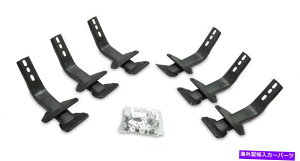 Nerf Bar Xebvi[to[}EgLbgLbgLusbNAbvS[TC6841555 Step Nerf Bar Mount Kit-Crew Cab Pickup Go Rhino 6841555