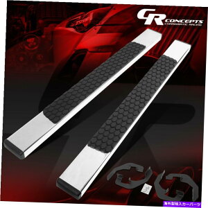 Nerf Bar yA5 "njJXebvo[2007-2019Vo[hWLũjO{[h PAIR 5" HONEYCOMB STEP BAR RUNNING BOARDS FOR 2007-2019 SILVERADO STANDARD CAB