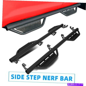 Nerf Bar 2007-2021�g���^�c���h���N���[�}�b�N�X�����j���O�{�[�h�T�C�h�X�e�b�v�i�[�t�o�[�t�[�v For 2007-2021 Toyota Tundra Crew Max Running Boards Side Step Nerf Bar HOOP�y���s�A���i�z
