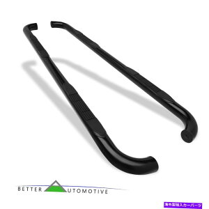 Nerf Bar 2007-20143 "ubNTChXebv[g^FJN[U[i[to[jO{[h 3" Black Side Step Rails for 2007-2014 Toyota FJ Cruiser Nerf Bars Running Board