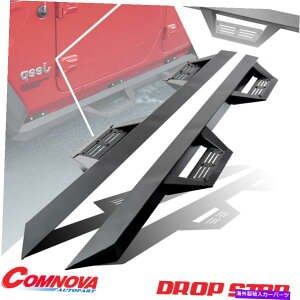 Nerf Bar W[vO[JK 4hA07-18ubNTChXebvnerfo[jO{[hBZL For JEEP WRANGLER JK 4 Door 07-18 Black Side Step Nerf Bar Running Board BZL