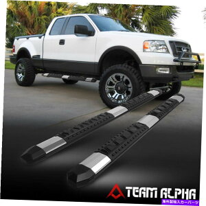 Nerf Bar 2004-2014 FORD F150 3/4DR [EXT CAB] Chrome 5 NERF BAR���o�X�e�b�v�{�[�h Fits 2004-2014 Ford F150 3/4Dr [EXT CAB] Chrome 5 Nerf Bar Extruded Step Board�y���s�A���i�z