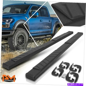 Nerf Bar 19-22Vo[h/VGN[Lu5 "TChXebvi[to[jO{[hubN For 19-22 Silverado/Sierra Crew Cab 5" Side Step Nerf Bar Running Boards Black