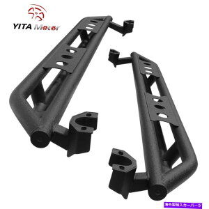 Nerf Bar 07-18̃jO{[hW[vO[JK JK4hAA[}[TChXebvlto[ Running Boards for 07-18 Jeep Wrangler JK JKU 4 Door Armor Side Steps Nerf Bars