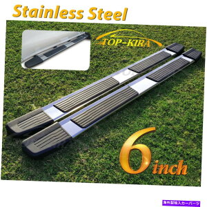 Nerf Bar 05-22̓YteBAN[Lu6 "jO{[hTChXebvnerf bar chrome s For 05-22 Nissan Frontier Crew Cab 6" Running Board Side Step Nerf Bar Chrome S