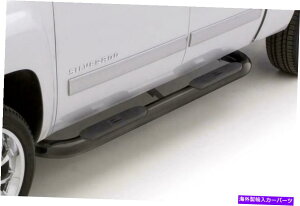 Nerf Bar Lund 23488964 4ȉ~`̃xgi[to[B|; Lund 23488964 4 In Oval Bent Nerf Bars; Steel; Black