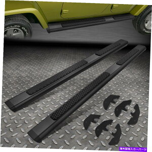 Nerf Bar 07-18pW[vO[JK 4DRubN6 "`[u[TChXebvi[to[jO{[h FOR 07-18 JEEP WRANGLER JK 4DR BLACK 6" TUBULAR SIDE STEP NERF BAR RUNNING BOARD