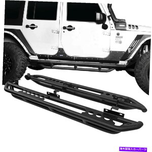 Nerf Bar A[}[TChXebv2018-2020̃jO{[hjO{[hW[vO[JL 4hA Armor Side Steps Nerf Bars Running Boards For 2018-2020 Jeep Wrangler JL 4 Door