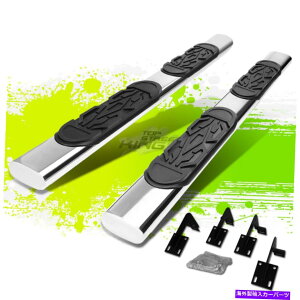 Nerf Bar 6 �t�H�[�h�X�[�p�[�f���[�e�B�g���L���u99-16�̂��߂̑ȉ~�`�̃|���b�V���X�e�b�v�i�[�t�o�[�����j���O�{�[�h 6Oval Polish Step Nerf Bar Running Board for Ford Super Duty Extended Cab 99-16�y���s�A��