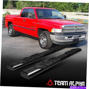 Nerf Bar 1998-2002 RAM 2500/3500 [ext/Quad Cab]ȉ~`̓|6 "NERFo[TChXebv Fits 1998-2002 Ram 2500/3500 [EXT/QUAD CAB] Oval Mild Steel 6"Nerf Bar Side Step