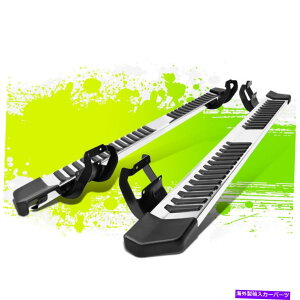 Nerf Bar 6 �t���b�g�|���b�V���X�e�b�v�i�[�t�o�[�����j���O�{�[�h�t�H�[�h�X�[�p�[�f���[�e�B�N���[�L���u15-22 6 Flat Polished Step Nerf Bar Running Boards for Ford Super Duty Crew Cab 15-22�y���s�A���i�z