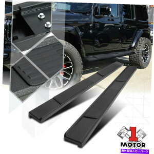 Nerf Bar ubNX`[jO{[h6.25 "TChXebvnerf bar for 18-22W[vO[Jl 4dr Black Steel Running Board 6.25"Side Step Nerf Bar for 18-22 Jeep Wrangler JL 4Dr