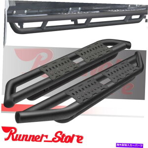 Nerf Bar �t�B�b�g2018-2022�W�[�v�����O���[JL 6 4DR�I�t���[�h�i�[�t�o�[�T�C�h�X�e�b�v�����j���O�{�[�h Fit 2018-2022 Jeep Wrangler JL 6 4DR OFF-ROAD Nerf Bar Side Step Running Board�y���s�A���i�z