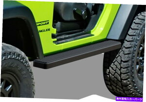 Nerf Bar v~A4 "ubNiboardTChXebvtBbg07-18W[vO[JK2DR Premium 4" Black iBoard Side Steps Fit 07-18 Jeep Wrangler JK 2Dr