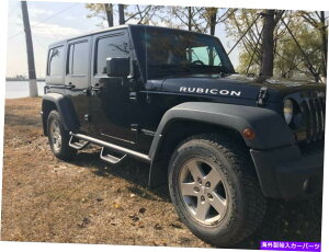 Nerf Bar 07-18W[vO[JK4DRIt[htBbgi[to[jO{[hTChXebv{[h 07-18 Jeep Wrangler JK 4dr OFFROAD fit Nerf Bars Running Board Side Step boards