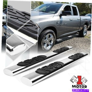 Nerf Bar Chrome 6 "ȉ~`̃TChXebvNERFo[09-20 RAM 1500/2500/3500 EXT QUAD CAB 4DR Chrome 6" Oval Side Step Nerf Bar for 09-20 Ram 1500/2500/3500 Ext Quad Cab 4Dr