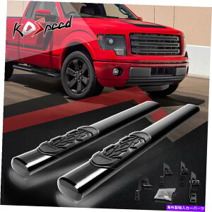 Nerf Bar 6 �ȉ~�`�̃`���[�u�����j���O�{�[�h�T�C�h�X�e�b�v04-14�t�H�[�hF150�W���L���u�̂��߂�nerf�o�[ 6 OVAL Tube Running Board Side Step Nerf Bar for 04-14 Ford F150 Standard Cab�y���s�A���i�z