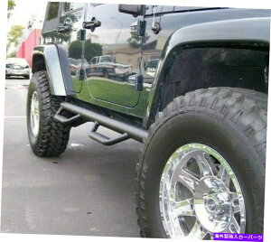 Nerf Bar jO{[htBbg2007-2018W[vO[JK 4DR nerfo[TChXebv Running Board fit 2007-2018 Jeep Wrangler JK 4dr Nerf Bars Side Step