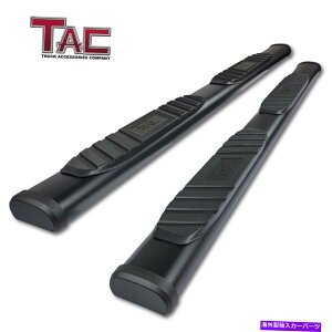 Nerf Bar 15-22�t�H�[�hF150�X�[�p�[�N���[�L���u5�C���`�A���~�j�E���e�N�X�`���u���b�N�T�C�h�X�e�b�v�i�[�t�o�[ For 15-22 Ford F150 SuperCrew Cab 5�h Aluminum Texture Black Side Steps Nerf Bars�y���s�A���i�z