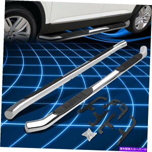 Nerf Bar 18-20 VW�A�g���X3 �X�e�����X�|���E���h�`���[�u�i�[�t�X�e�b�v�o�[�����j���O�{�[�h For 18-20 VW Atlas 3 Stainless Steel Round Tubing Nerf Step Bar Running Boards�y���s�A���i�z