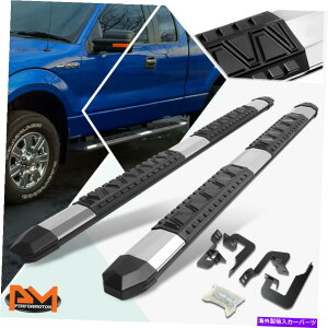 Nerf Bar 04-14 Ford F150 3/4-DR Ext Cab Aluminium 5 �T�C�h�X�e�b�vNERF�o�[�����j���O�{�[�h For 04-14 Ford F150 3/4-Dr Ext Cab Aluminum 5 Side Step Nerf Bar Running Board�y���s�A���i�z