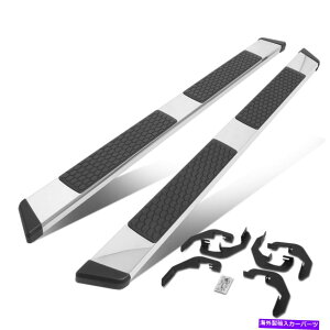 Nerf Bar 2007-2019Vo[hVGNAbhLu5 "NXebvi[to[jO{[h For 2007-2019 Silverado Sierra Quad Cab 5" Chrome Step Nerf Bar Running Boards