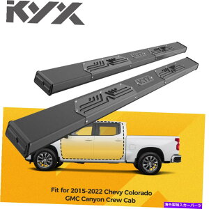 Nerf Bar 6 ''�����j���O�{�[�h�T�C�h�X�e�b�v�i�[�t�o�[2015-21 2022�V�{���[�R�����h�N���[�L���u 6'' Running Boards Side Step Nerf Bars for 2015-21 2022 Chevy Colorado Crew Cab�y���s�A���i�z
