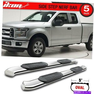 Nerf Bar �t�B�b�g15-22�t�H�[�hF150 F250 F350 F450�X�[�p�[�L���u5�C���T�C�h�X�e�b�v�o�[�����j���O�{�[�h Fits 15-22 Ford F150 F250 F350 F450 Super Cab 5In Side Step Bars Running Boards�y���s�A���i�z