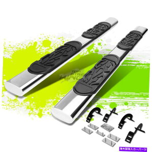Nerf Bar 6 �t�H�[�h���C�g�f���[�e�B�X�[�p�[�L���u97-03�̂��߂̑ȉ~�`�̃|���b�V���X�e�b�v�i�[�t�o�[�����j���O�{�[�h 6 Oval Polished Step Nerf Bar Running Board for Ford Light Duty Super Cab 97-03�y���s�A