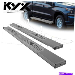 Nerf Bar 6 �T�C�h�X�e�b�v�i�[�t�o�[�t�[�v�����j���O�{�[�h2010-2022�g���^4�����i�[�u���b�N�J�C�N�X 6 Side Step Nerf Bar HOOP Running Board For 2010-2022 Toyota 4 Runner Black KYX�y���s�A���i�z
