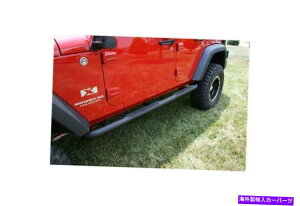 Nerf Bar ȃbW4 "W[vI[oi[to[-11591.06 Rugged Ridge 4" Jeep Oval Nerf Bars - 11591.06