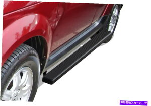 Nerf Bar �v���~�A��4 �u���b�Niboard�T�C�h�X�e�b�v��03-11�z���_�v�f�ɓK�����܂� Premium 4 Black iBoard Side Steps Fit 03-11 Honda Element�y���s�A���i�z
