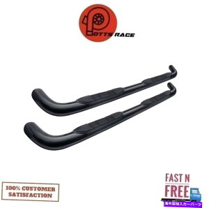 Nerf Bar Lund 23488964 4in Oval Curved Steel Nerf Bars 19-21 Sierra Silverado for Black Lund 23488964 4in Oval Curved Steel Nerf Bars Black For 19-21 Sierra Silverado�y���s�A���i�z