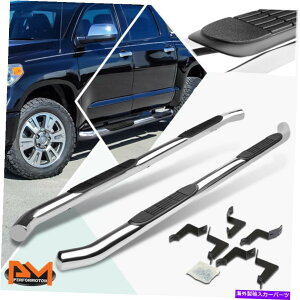 Nerf Bar 07-20��Tundra Ext Crew/Crewmax Cab 3 �T�C�h�X�e�b�vNERF�o�[�����j���O�{�[�hChrome For 07-20 Tundra Ext Crew/CrewMax Cab 3 Side Step Nerf Bar Running Board Chrome�y���s�A���i�z