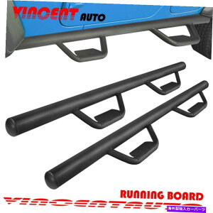 Nerf Bar 20-22�̂��߂̃t�[�v�����j���O�{�[�h4�h�A�W�[�v�O���f�B�G�[�^�[JT�T�C�h�X�e�b�v�i�[�t�o�[�s�b�N�A�b�v Hoop Running Board 4 Door For 20-22 Jeep Gladiator JT Side Step Nerf Bar Pickup�y���s�A���i�z