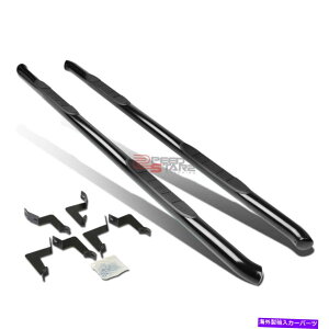 Nerf Bar 07-20�̃g���^�c���h���N���[�}�b�N�X�L���u�R�[�e�B���O�{���g�I��3 �T�C�h�X�e�b�v�i�[�t�o�[���[���Z�b�g FOR 07-20 TOYOTA TUNDRA CREWMAX CAB COATED BOLT-ON 3SIDE STEP NERF BAR RAIL SET�y���s�A���i