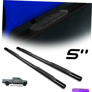 Nerf Bar 17-21 Ford F250/F350 Superduty SuperCrew Cab 5 �ȉ~�`��blk�T�C�h�X�e�b�v�i�[�t�o�[ For 17-21 Ford F250/F350 Superduty SuperCrew Cab 5 Oval Blk Side Step Nerf Bars�y���s�A���i�z