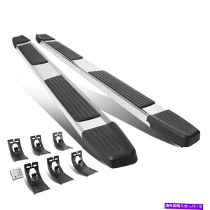 Nerf Bar 2PCS 6 OD SS�t���b�g�X�e�b�v�i�[�t�o�[�����j���O�{�[�h2009-2021 RAM�g���^�N�V�[ 2PCS 6OD SS FLAT STEP NERF BAR RUNNING BOARDS FOR 2009-2021 RAM EXTENDED CAB�y���s�A���i�z