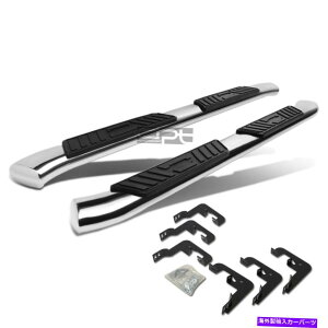 Nerf Bar tBbg07-19Vo[h/VGext 5 "NȐȉ~`̃Xebvi[to[jO{[h Fit 07-19 Silverado/Sierra Ext 5" Chrome Curved Oval Step Nerf Bar Running Board