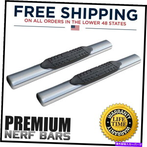 Nerf Bar 5 �ȉ~�`�̃X�e�����X�i�[�t�o�[�X�e�b�v���� G�{�[�h2007-2021 Tundra s Gle Cab 5 Oval Stainless Nerf Bar Step Runng Board for 2007-2021 Tundra Sgle Cab�y���s�A���i�z
