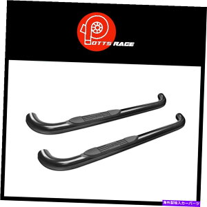 Nerf Bar EFXeBEhi[to[3 "ubNpE_[R[eBO99-14 F-250AF350f[eBEV[YɓK܂ Westin Round Nerf Bars 3"Black Powder Coated Fits 99-14 F-250,F350 Duty E-Series