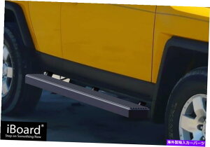 Nerf Bar v~A5 "ubNiboardTChXebvtBbg07-14g^FJN[U[ Premium 5" Black iBoard Side Steps Fit 07-14 Toyota FJ Cruiser