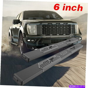 Nerf Bar 6 2010-2022�g���^4runner kyx�̃����j���O�{�[�hnerf�o�[�T�C�h�X�e�b�v 6 Running Boards Nerf Bars Side Steps for 2010-2022 Toyota 4Runner KYX�y���s�A���i�z