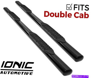 Nerf Bar Ionic Pro�V���[�Y4 �u���b�N�i�[�t�o�[�i�K���j2007-2021�g���^�c���h���_�u���L���u Ionic Pro Series 4 Black Nerf Bars (fits) 2007-2021 Toyota Tundra Double Cab�y���s�A���i�z