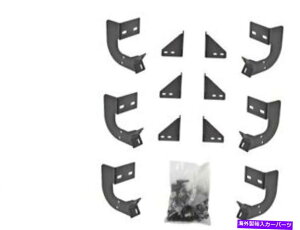 Nerf Bar Xebvi[to[}EgLbg13-18 RAM 2500 1500 3500 5.7L V8 6.7L 6 CYL TF15T6 Step Nerf Bar Mount Kit For 13-18 Ram 2500 1500 3500 5.7L V8 6.7L 6 Cyl TF15T6