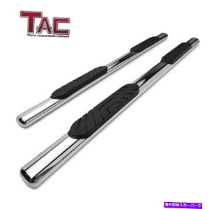 Nerf Bar 2015-2022tH[hF150X[p[N[Lui[to[jO{[h4 "S/STChXebv 4" S/S Side Steps for 2015-2022 Ford F150 SuperCrew Cab Nerf Bars Running Boards