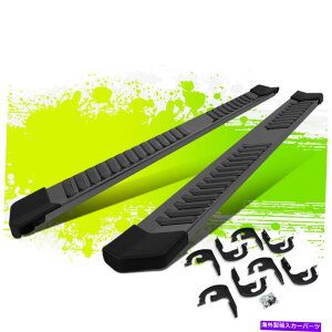 Nerf Bar 6 �t�H�[�hF150�N���[�L���u04-14�̂��߂̃����j���O�{�[�h�������j���O�{�[�h 6 Black Stainless Steel Step Bar Running Board for Ford F150 Crew Cab 04-14�y���s�A���i�z