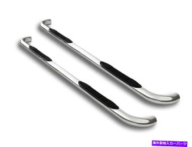 Nerf Bar ARMORDILLO 3 "07-18シボレーシルバラード1500Reg。Cabのドロップクロムサイドステップバー ARMORDILLO 3" DROP CHROME SIDE STEP BARS FOR 07-18 CHEVY SILVERADO 1500 REG. CAB